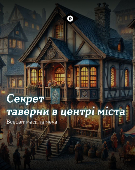 Лонґідок "Секрет таверни в центрі міста"